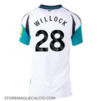 Newcastle United Joe Willock #28 Maglia Gara Trasferta Repliche 2024-25 Donna